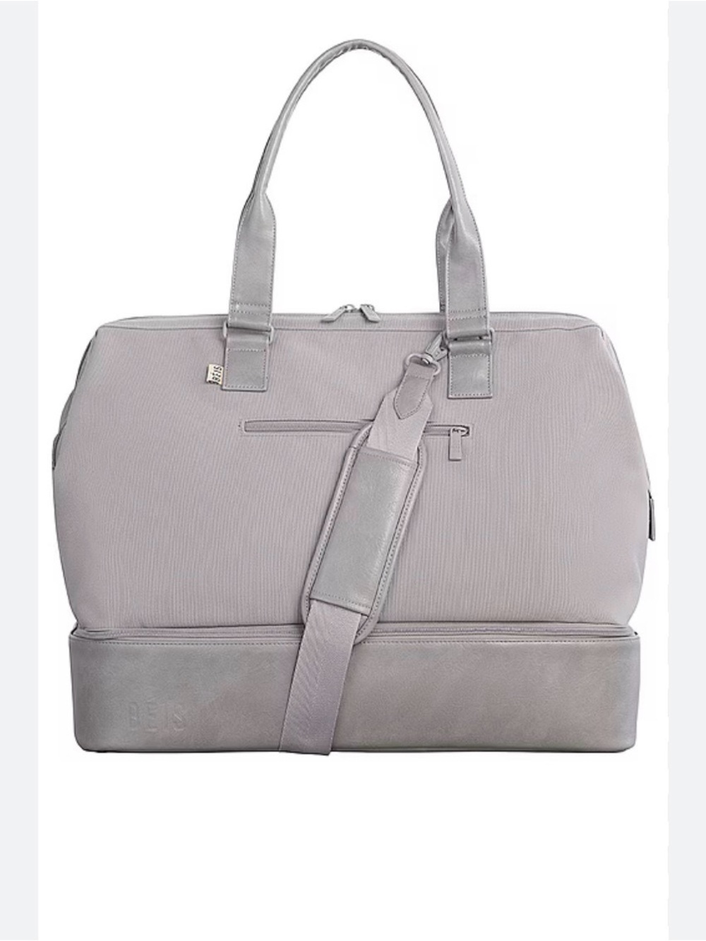 Beis Travel Weekender Bag in Grey